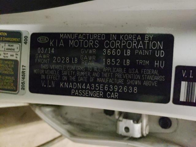 Photo 11 VIN: KNADN4A35E6392638 - KIA RIO EX 