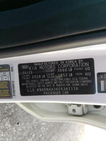 Photo 9 VIN: KNADN4A36E6341116 - KIA RIO EX 