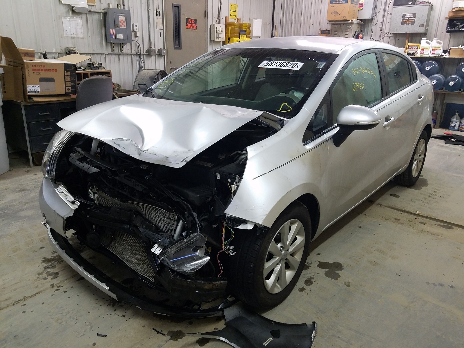 Photo 1 VIN: KNADN4A36F6459488 - KIA RIO EX 