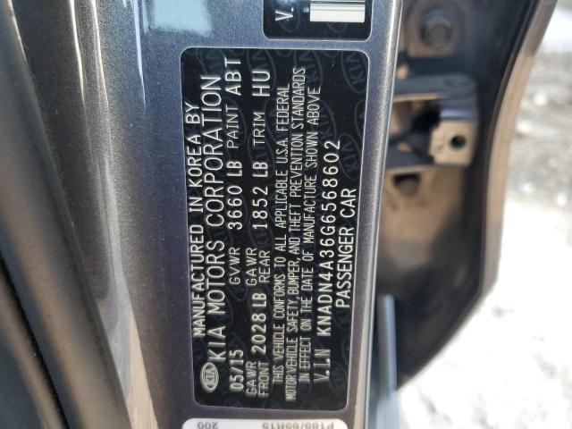 Photo 12 VIN: KNADN4A36G6568602 - KIA RIO EX 