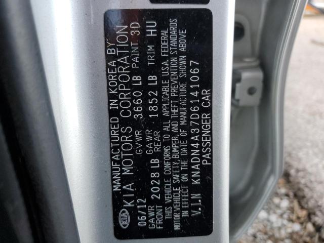 Photo 12 VIN: KNADN4A37D6141067 - KIA RIO EX 