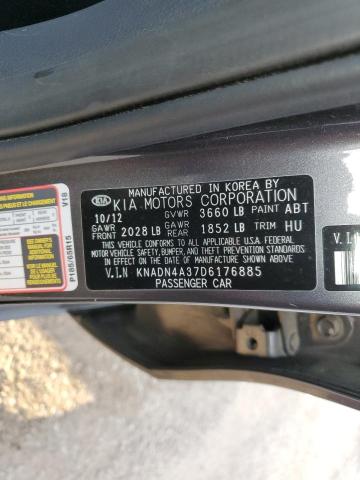 Photo 11 VIN: KNADN4A37D6176885 - KIA RIO EX 