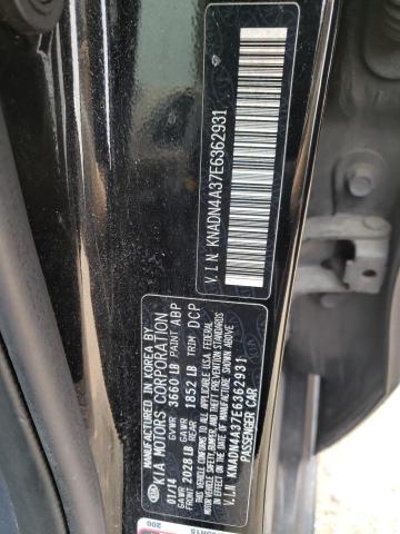 Photo 11 VIN: KNADN4A37E6362931 - KIA RIO EX 