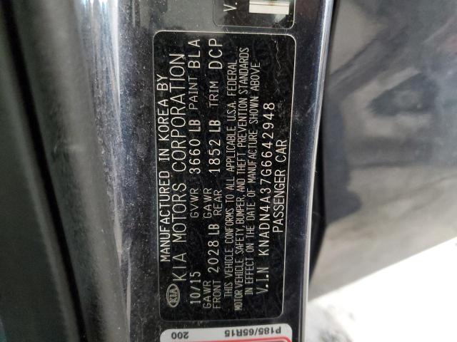 Photo 11 VIN: KNADN4A37G6642948 - KIA RIO EX 