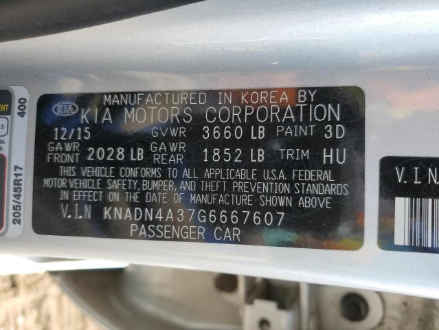 Photo 11 VIN: KNADN4A37G6667607 - KIA RIO EX 