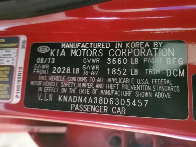 Photo 11 VIN: KNADN4A38D6305457 - KIA RIO 