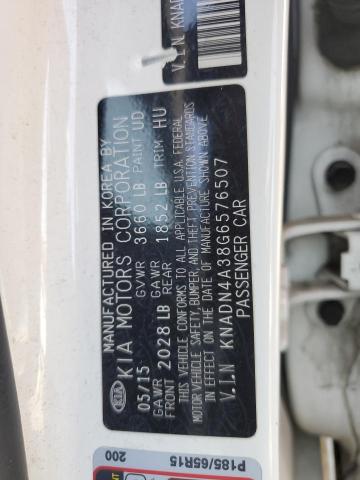 Photo 11 VIN: KNADN4A38G6576507 - KIA RIO EX 