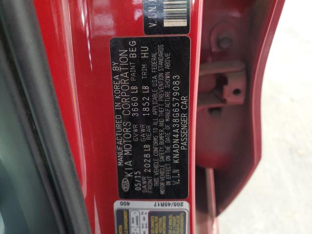 Photo 11 VIN: KNADN4A38G6579083 - KIA RIO EX 