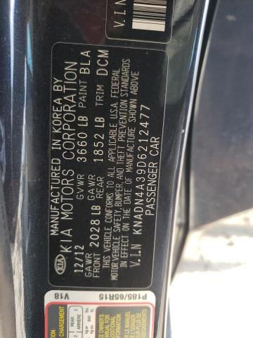 Photo 12 VIN: KNADN4A39D6212477 - KIA RIO EX 