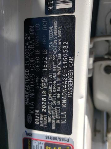 Photo 11 VIN: KNADN4A39E6360582 - KIA RIO EX 