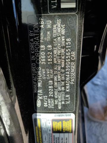 Photo 9 VIN: KNADN4A39G6565158 - KIA RIO EX 