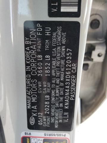 Photo 11 VIN: KNADN4A3XD6120357 - KIA RIO EX 