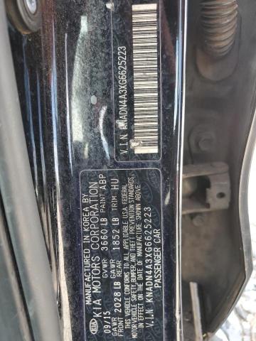 Photo 11 VIN: KNADN4A3XG6625223 - KIA RIO EX 