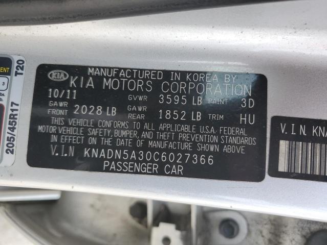 Photo 11 VIN: KNADN5A30C6027366 - KIA RIO 