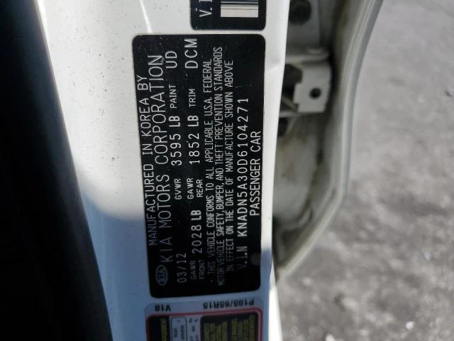 Photo 11 VIN: KNADN5A30D6104271 - KIA RIO EX 