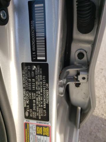 Photo 12 VIN: KNADN5A30D6216570 - KIA RIO EX 