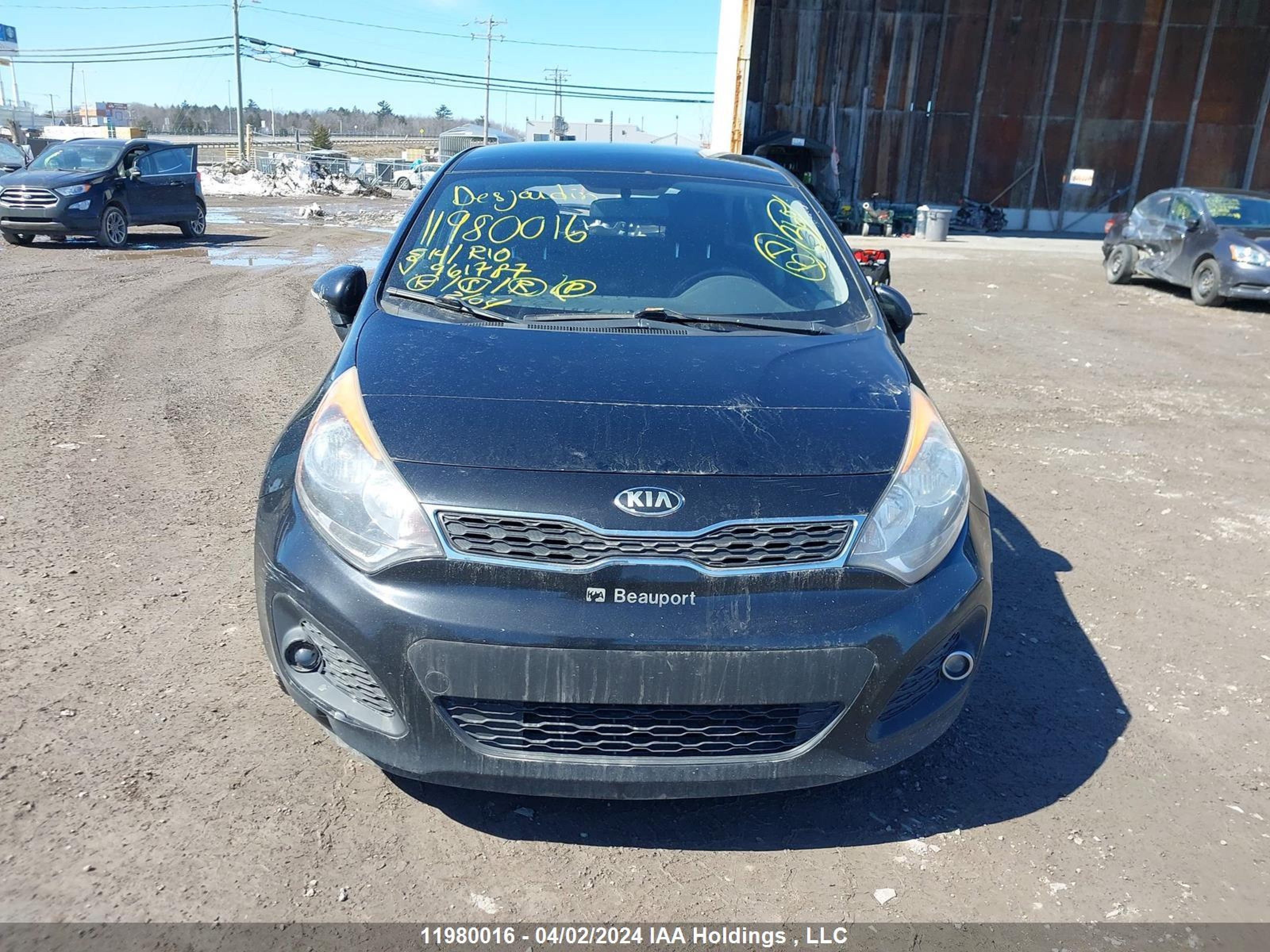 Photo 11 VIN: KNADN5A30E6961787 - KIA RIO 