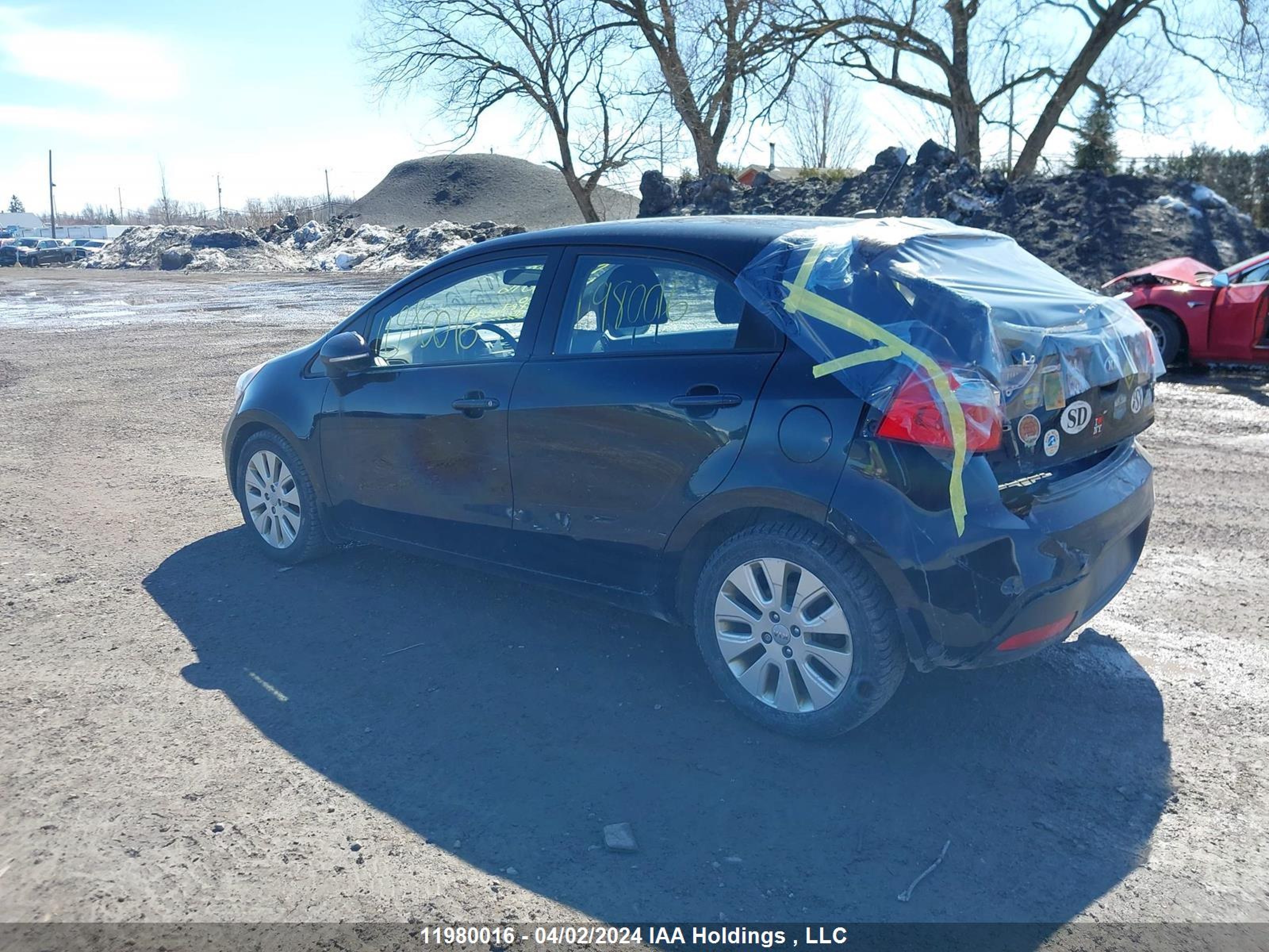 Photo 2 VIN: KNADN5A30E6961787 - KIA RIO 