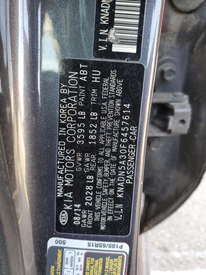 Photo 11 VIN: KNADN5A30F6457614 - KIA RIO 