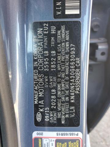 Photo 11 VIN: KNADN5A30G6630937 - KIA RIO EX 