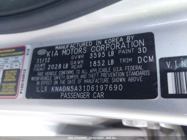 Photo 8 VIN: KNADN5A31D6197690 - KIA RIO 