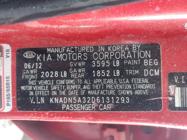 Photo 11 VIN: KNADN5A32D6131293 - KIA RIO 