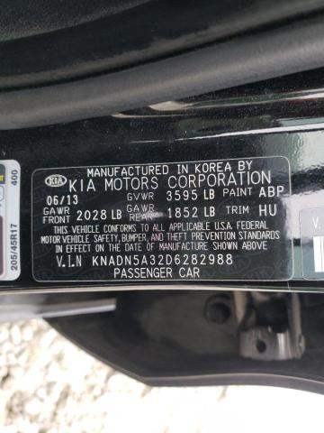 Photo 9 VIN: KNADN5A32D6282988 - KIA RIO EX 