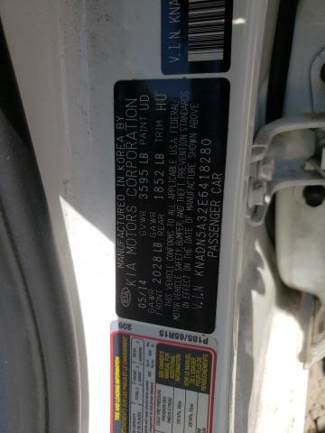 Photo 9 VIN: KNADN5A32E6418280 - KIA RIO EX 