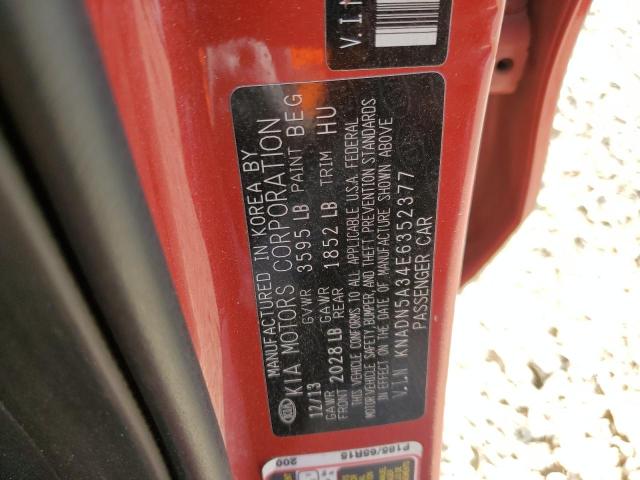 Photo 11 VIN: KNADN5A34E6352377 - KIA RIO EX 