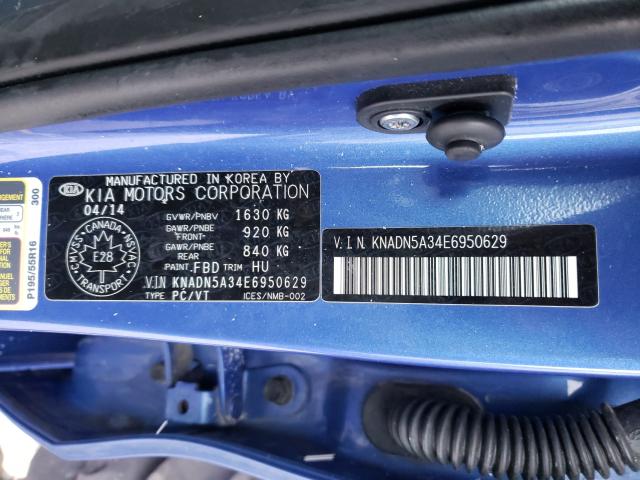 Photo 9 VIN: KNADN5A34E6950629 - KIA RIO EX 