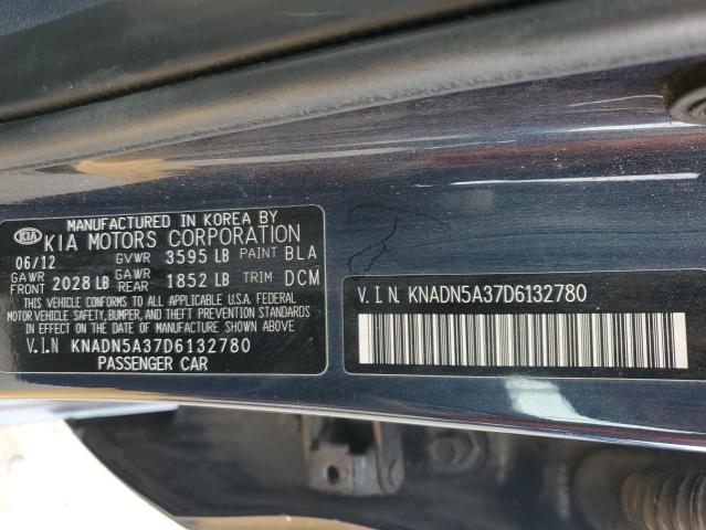 Photo 12 VIN: KNADN5A37D6132780 - KIA RIO EX 