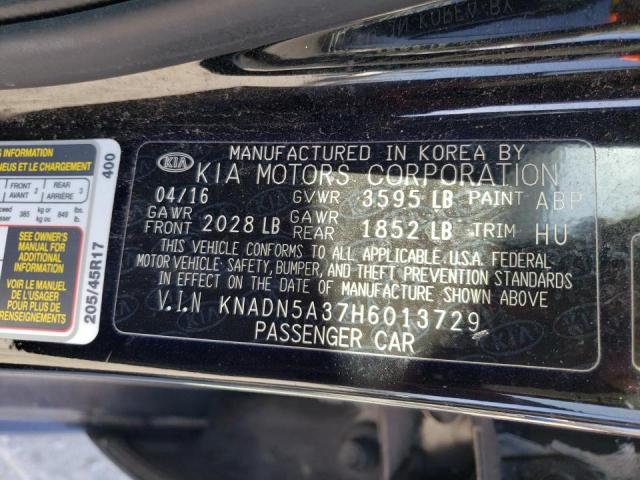 Photo 11 VIN: KNADN5A37H6013729 - KIA RIO EX 