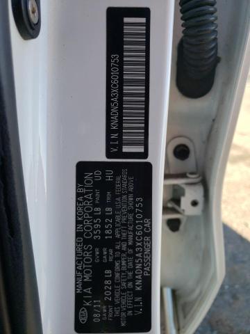 Photo 11 VIN: KNADN5A3XC6010753 - KIA RIO EX 