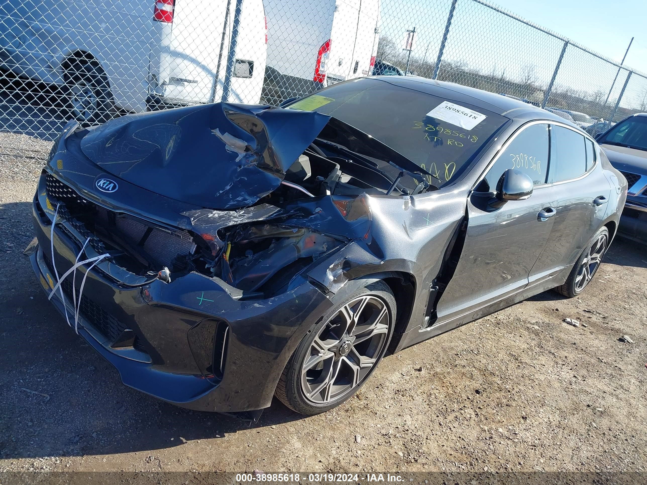 Photo 1 VIN: KNAE15LA1M6091641 - KIA STINGER 