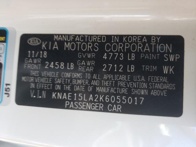 Photo 9 VIN: KNAE15LA2K6055017 - KIA STINGER 