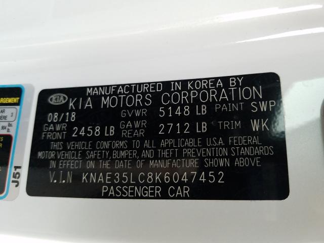 Photo 9 VIN: KNAE35LC8K6047452 - KIA STINGER GT 