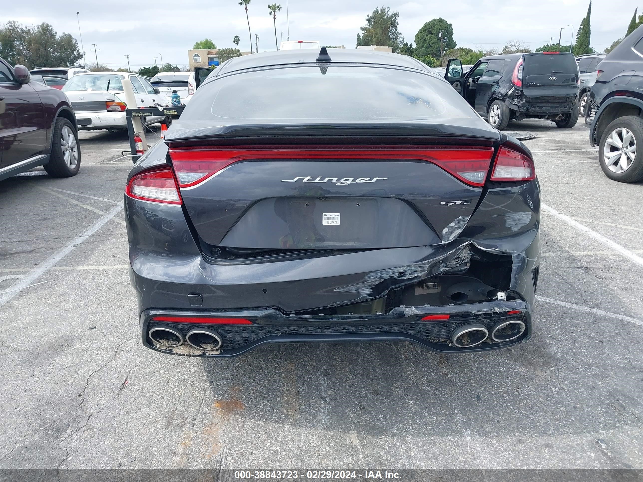 Photo 15 VIN: KNAE35LD4N6103383 - KIA STINGER 