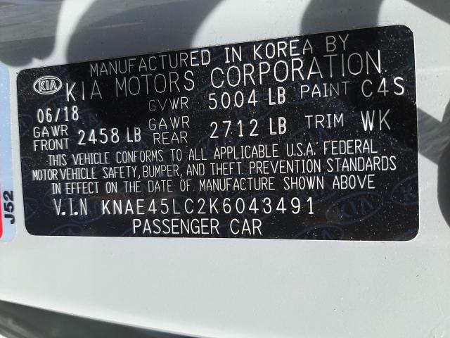 Photo 9 VIN: KNAE45LC2K6043491 - KIA STINGER GT 