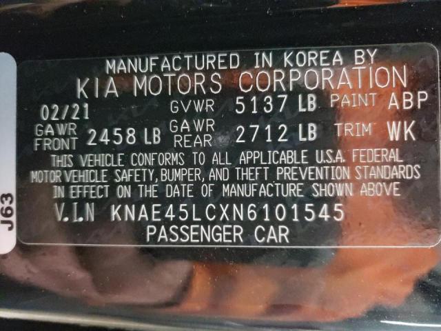 Photo 11 VIN: KNAE45LCXN6101545 - KIA STINGER GT 