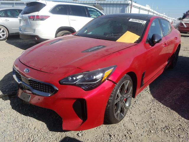 Photo 1 VIN: KNAE55LC1J6010154 - KIA STINGER GT 