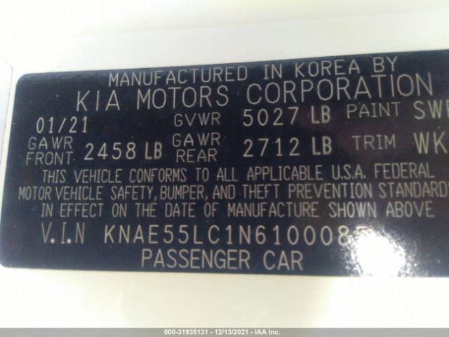 Photo 8 VIN: KNAE55LC1N6100085 - KIA STINGER 