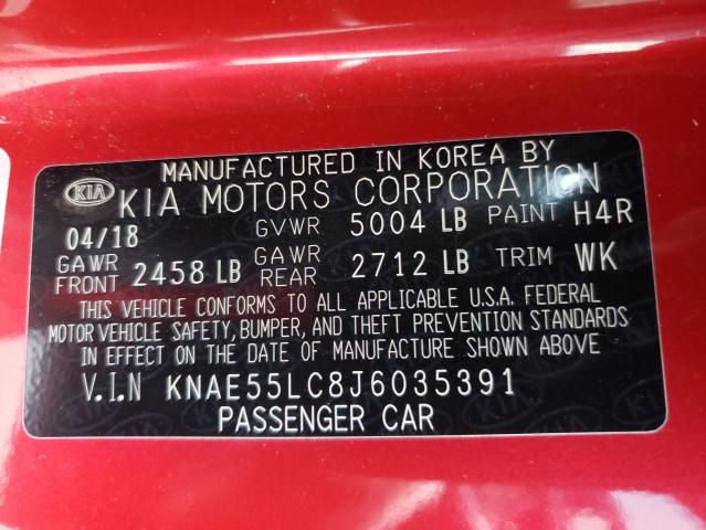 Photo 9 VIN: KNAE55LC8J6035391 - KIA STINGER GT 