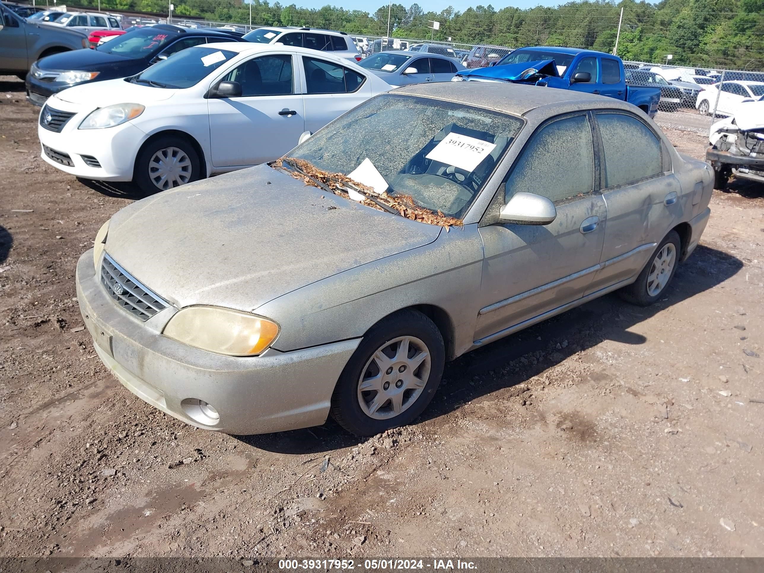 Photo 1 VIN: KNAFB121025173116 - KIA SPECTRA 