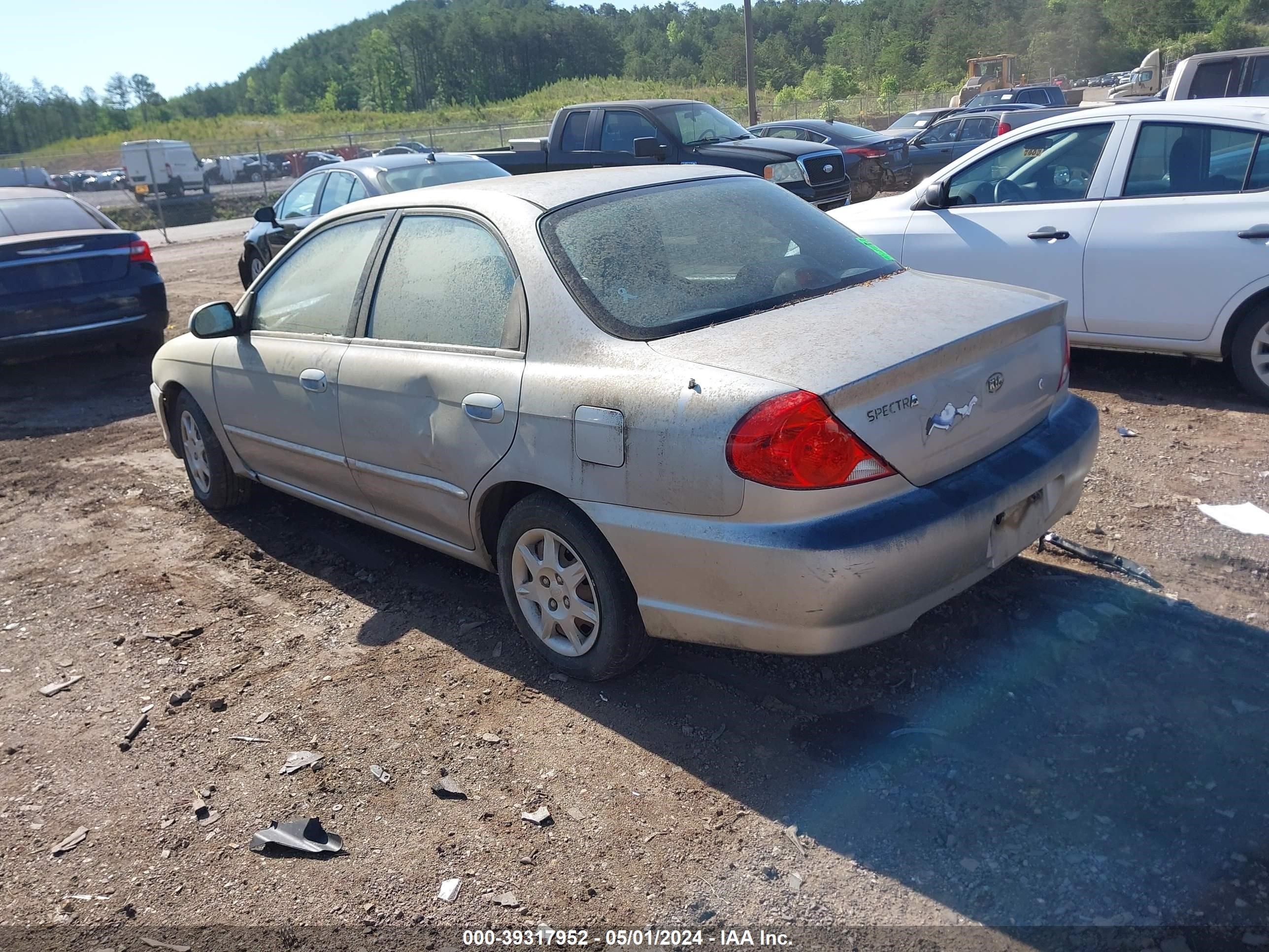 Photo 2 VIN: KNAFB121025173116 - KIA SPECTRA 