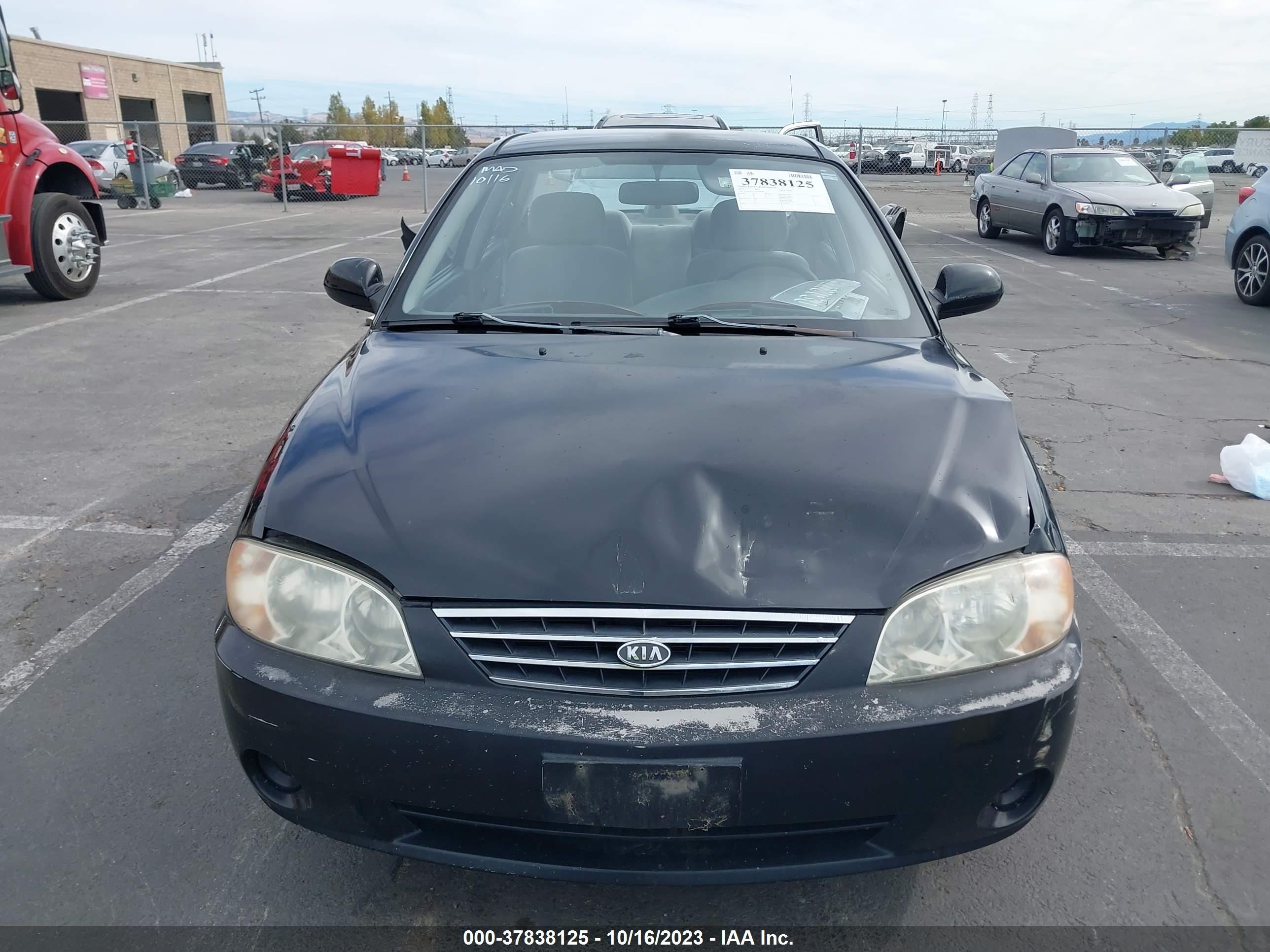 Photo 11 VIN: KNAFB121125185050 - KIA SPECTRA 