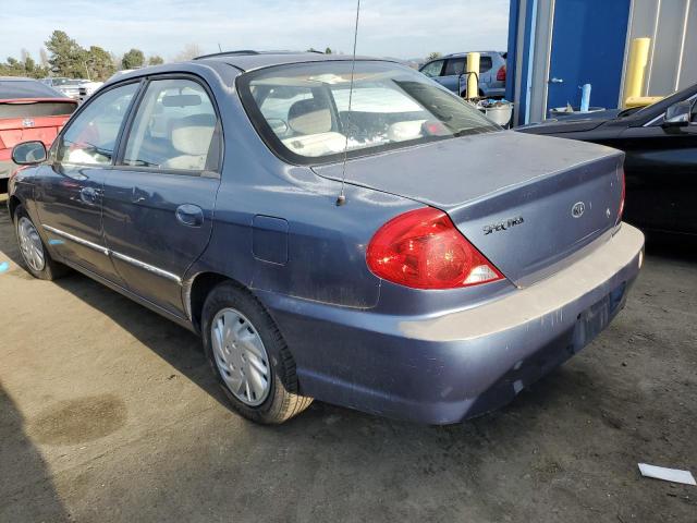 Photo 1 VIN: KNAFB121225207704 - KIA SPECTRA 