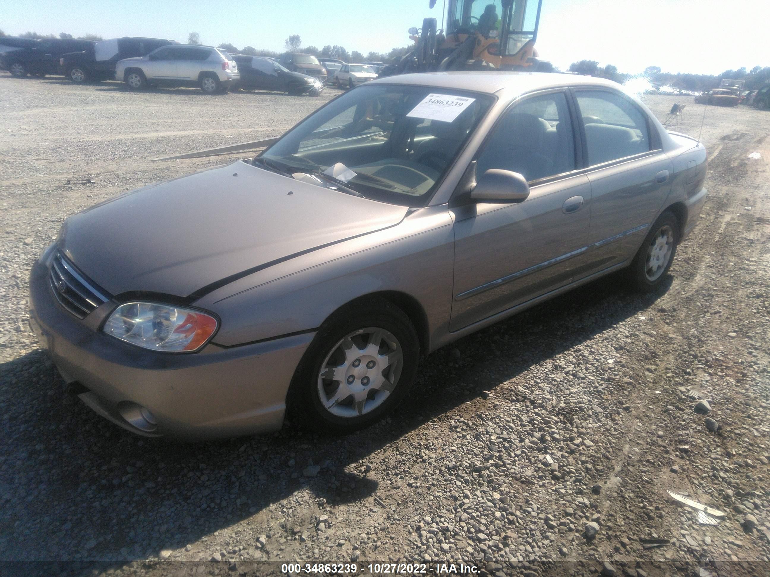 Photo 1 VIN: KNAFB121745313603 - KIA SPECTRA 