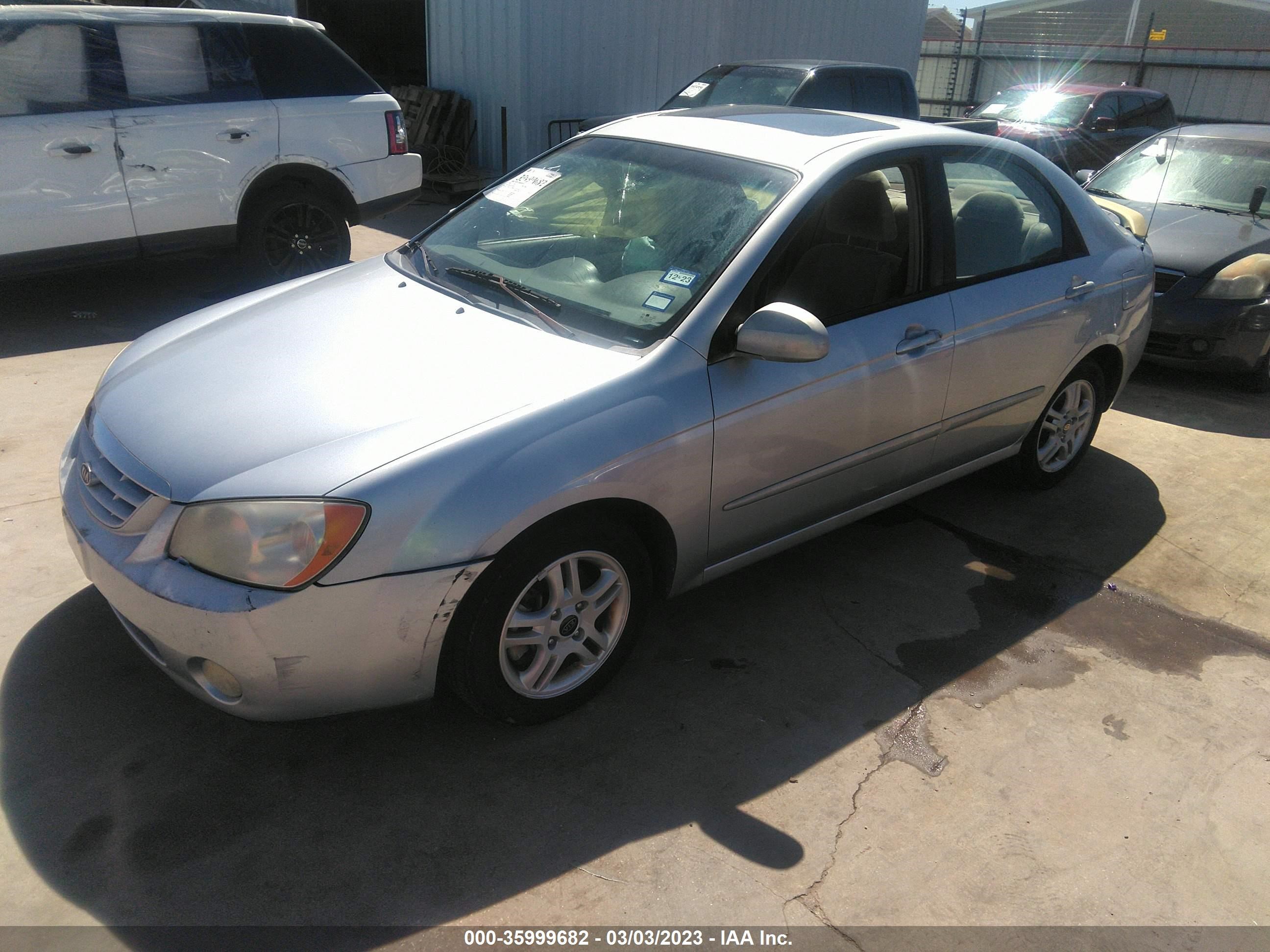 Photo 1 VIN: KNAFE121055121500 - KIA SPECTRA 