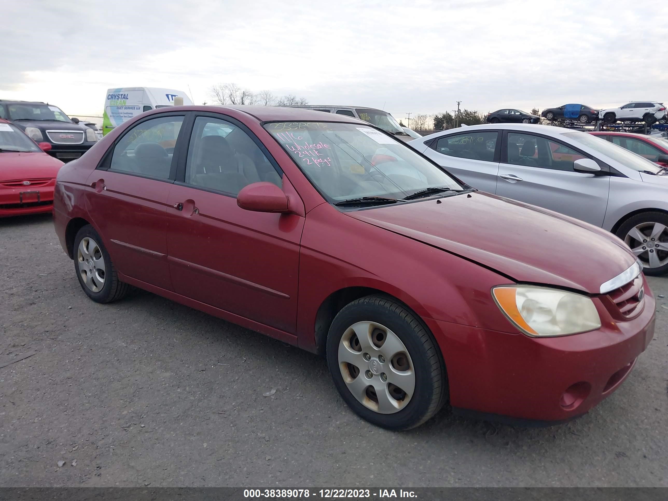 Photo 0 VIN: KNAFE121065372437 - KIA SPECTRA 