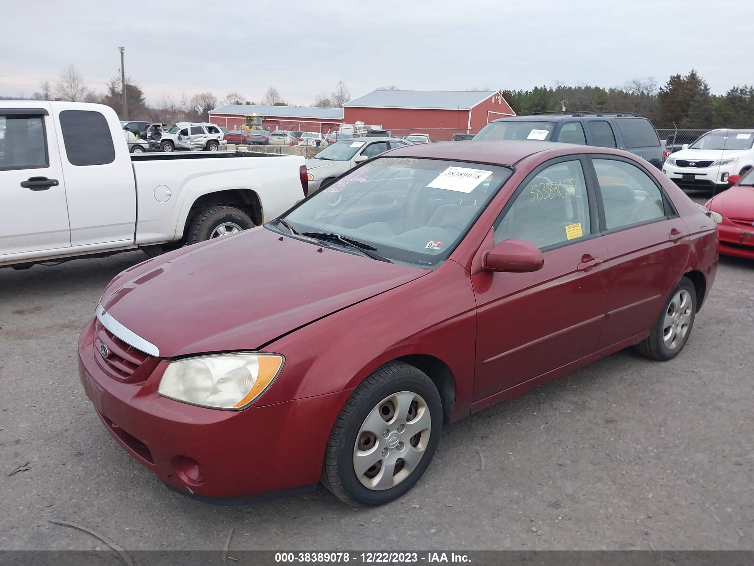 Photo 1 VIN: KNAFE121065372437 - KIA SPECTRA 